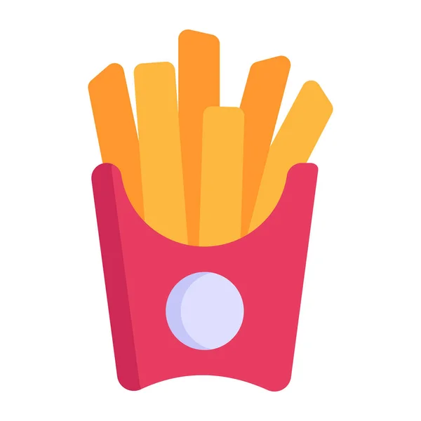 Comida Rápida Icono Web — Vector de stock