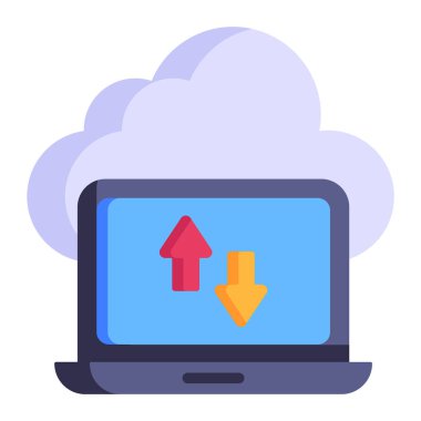 Bulut hesaplama. Web simgesi