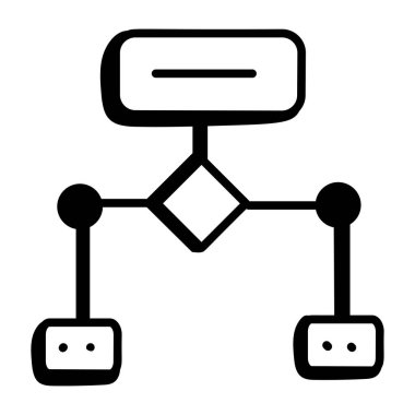 ağ bağlantı vektörü simgesi