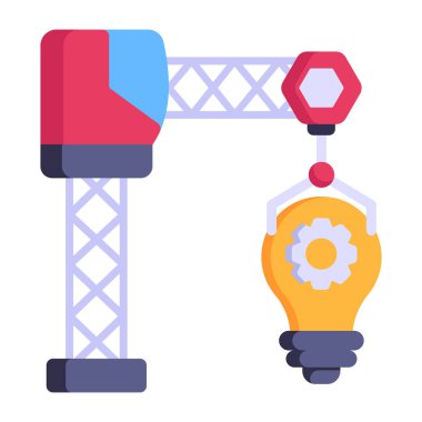 İnşaat araçları simgesi. beyaz arkaplanda izole edilmiş web tasarımı için anahtar araba vektör simgelerinin çizgi filmi