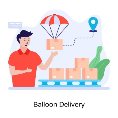 dağıtım konsepti, düz tasarım biçimi