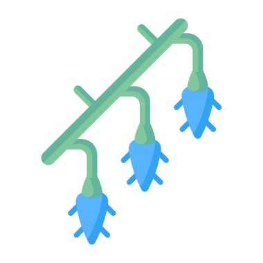 Çizgi film simgesinin vektör çizimi