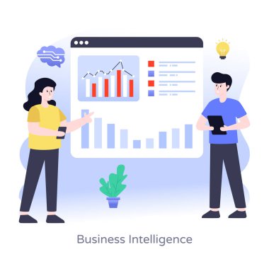 iş konsepti, çevrimiçi eğitim ve strateji