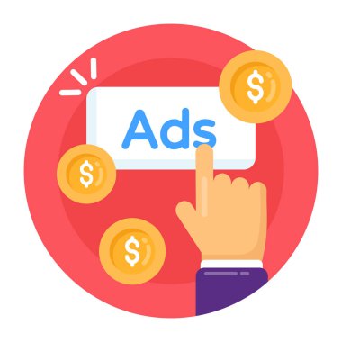 Dolar işareti ile el ele tutuşarak.