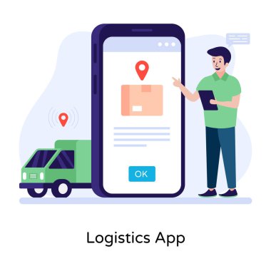 Çevrimiçi teslimat. Web simgesi