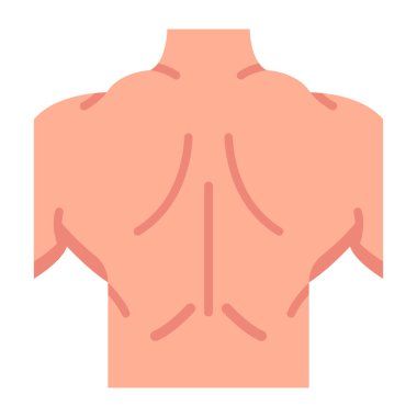 Erkek ikonu. Web için akciğerlerin düz çizimi anatomi vektör simgeleri