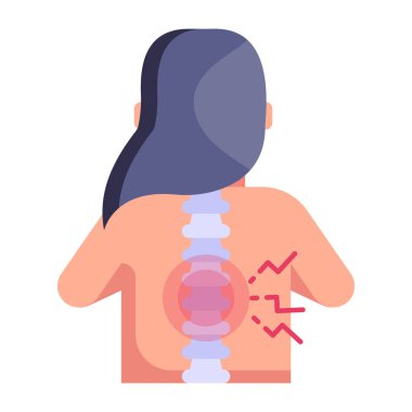 İnsan ciğerleri anatomisi. vektör illüstrasyonu