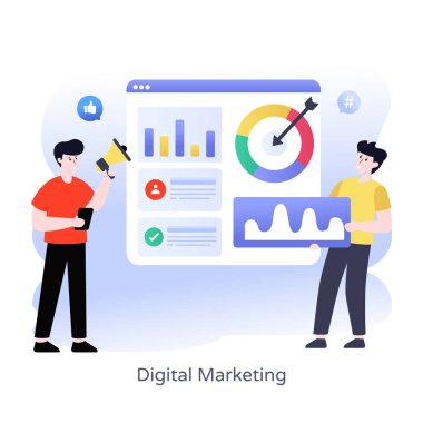 İş konsepti. Web simgesi