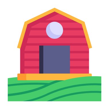 Ev. Web simgesi basit illüstrasyon