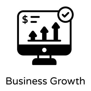 Dolar sembollü büyüme grafiği