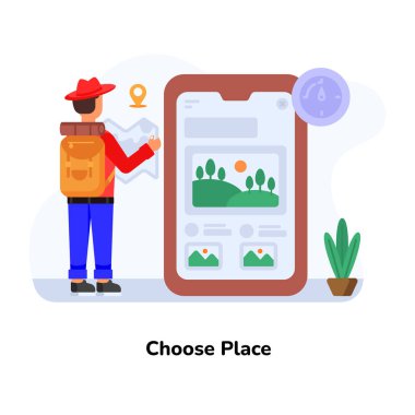 Akıllı telefonu ve cep telefonu olan adam.