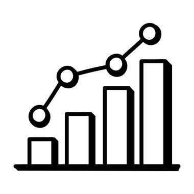 iş grafiği vektör illüstrasyonu