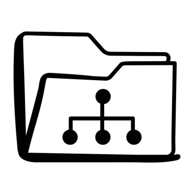 Dosya. Web simgesi basit illüstrasyon