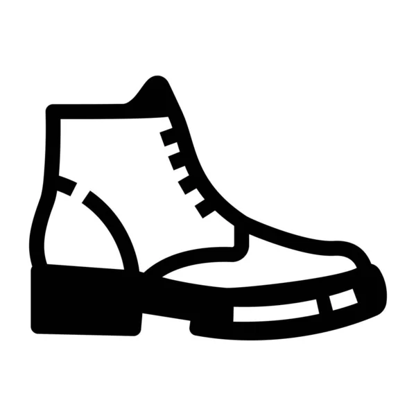 Zapato Icono Web Ilustración Simple — Vector de stock