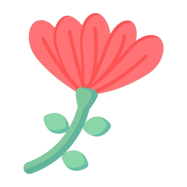 Schöne Blume Symbol Vektorillustration — Stockvektor