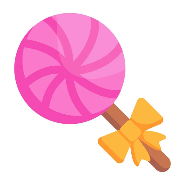 Süßigkeiten Web Symbol Einfache Illustration — Stockvektor