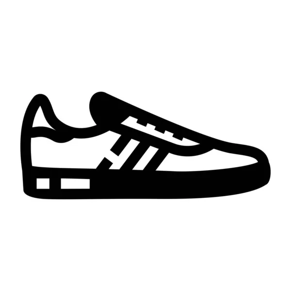 Chaussure Icône Web Illustration Simple — Image vectorielle