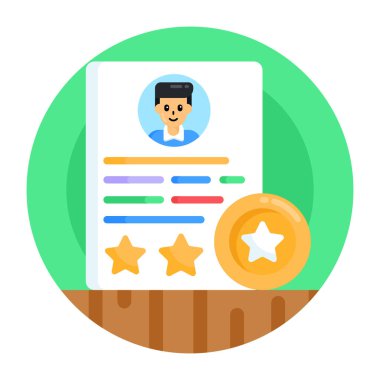 kullanıcı arayüzü vektör simgesi. düz biçim çizimi