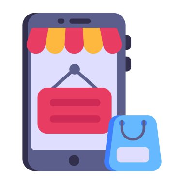 Alışveriş çantası. Basit tasarım