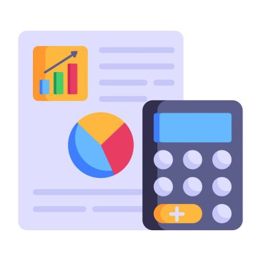 grafik ve finansal konsept, vektör illüstrasyonu 
