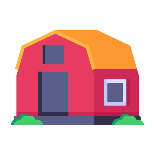 Haus Web Icon Vektor Illustration — Stockvektor