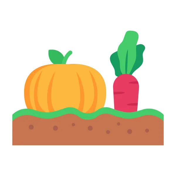 Świeże Warzywa Żywności Izolowane Ikona Wektor Ilustracji Projekt — Wektor stockowy
