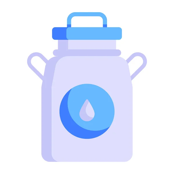 Icono Web Leche Ilustración Simple — Archivo Imágenes Vectoriales