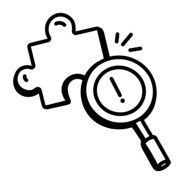 Arama motoru optimizasyon simgesi vektör çizimi