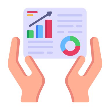 Kar Koruma karikatürü, vektör illüstrasyonu