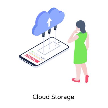 Bulut hesaplama. Web simgesi