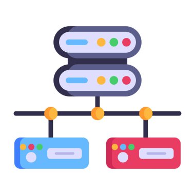 ağ paylaşım simgesi çizimi