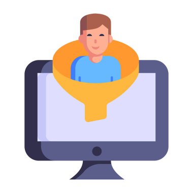 Dönüştürme karikatürü, vektör illüstrasyonu