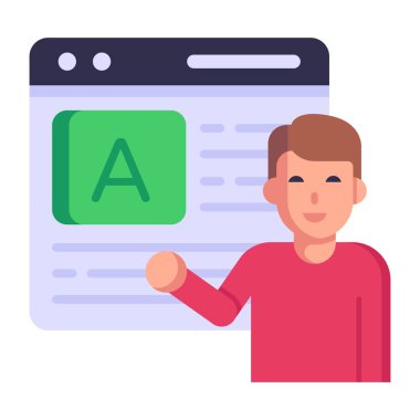 kullanıcı arayüzü renk simgesi. vektör illüstrasyonu