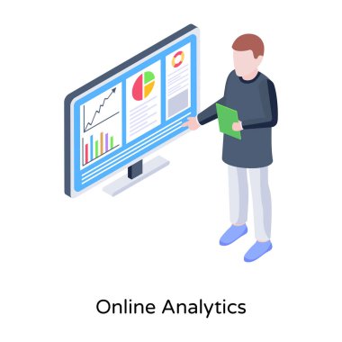 iş ve finansmanın modern grafik vektörü çizimi
