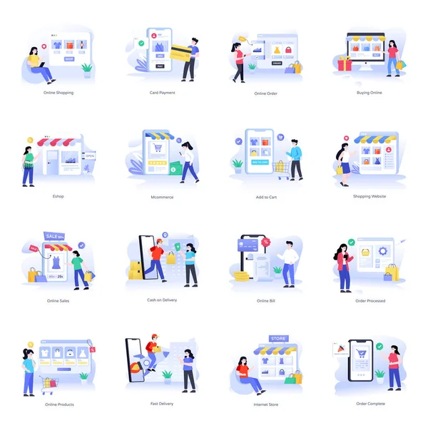 İş adamları ve ofis çalışanları. düz dizayn. vektör illüstrasyonu