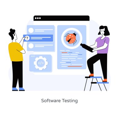 seo modern simgesinin vektör illüstrasyonu