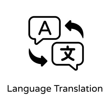 Sohbet balonu vektör simgesi. beyaz arkaplanda izole