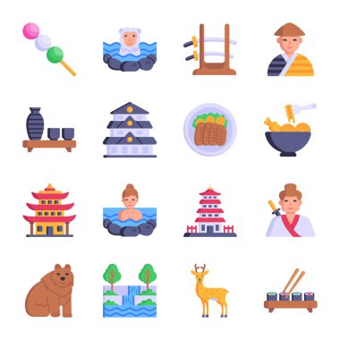 Bir grup farklı insan için vektör çizimi