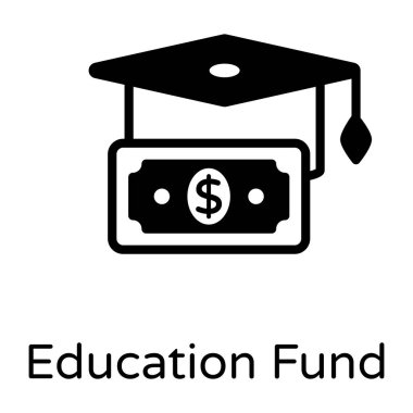 Mezuniyet diploması. Web simgesi