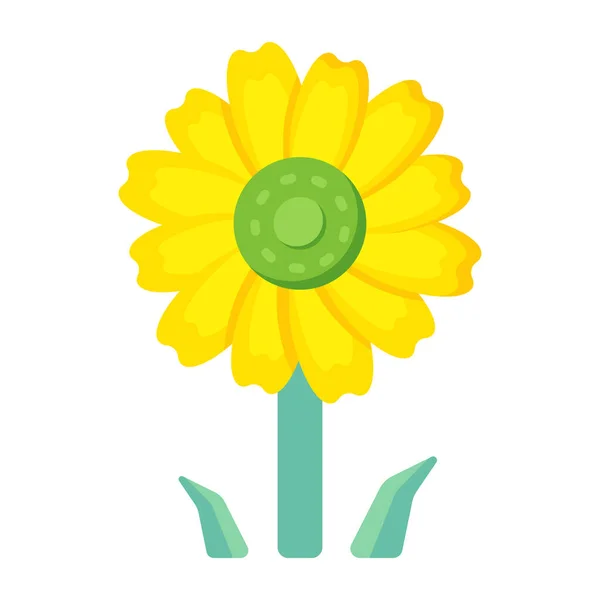 Blumensymbol Einfache Vektorillustration — Stockvektor