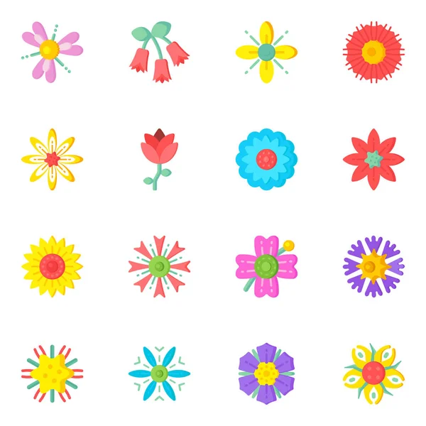 Beyaz arkaplanda izole edilmiş renkli simgeler