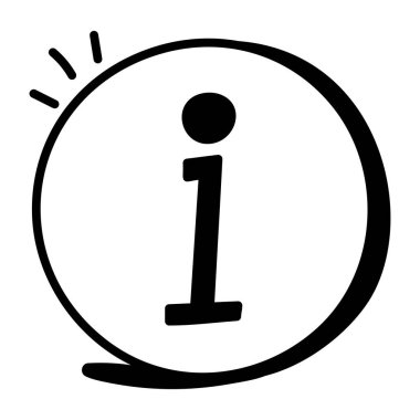 Bilgi karikatürü, vektör illüstrasyonu