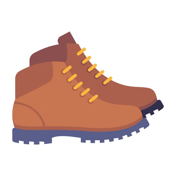 Adventure Shoes Cartoon Vector Illustration — Stock Vector
