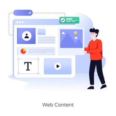 İnternetten alışveriş. Web simgesi