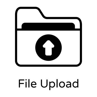 Dosya. Web simgesi basit illüstrasyon