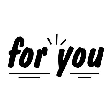 Seni seviyorum. vektör illüstrasyonu