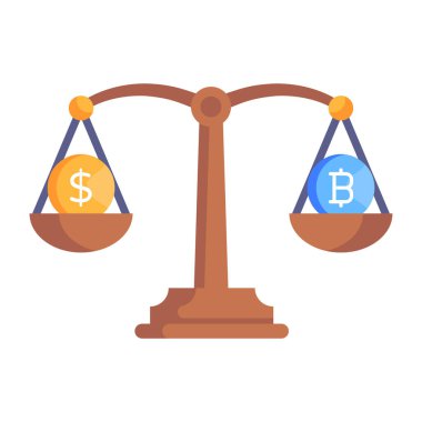 para ve finans kavramı, vektör illüstrasyonu