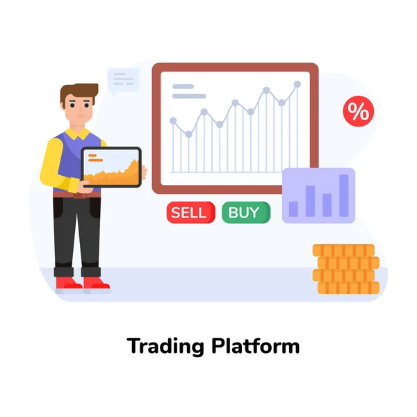 Analytik Web Symbol Einfache Illustration — Stockvektor