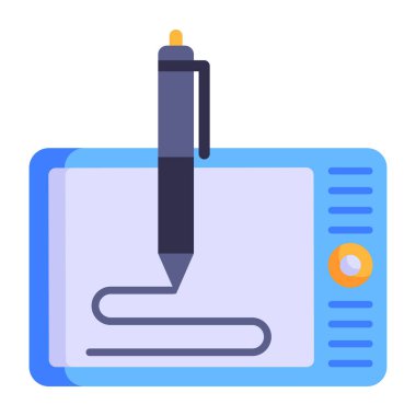 Zımba. Web simgesi basit illüstrasyon