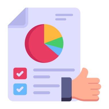 bir iş grafiğinin düz tasarım düzeni  